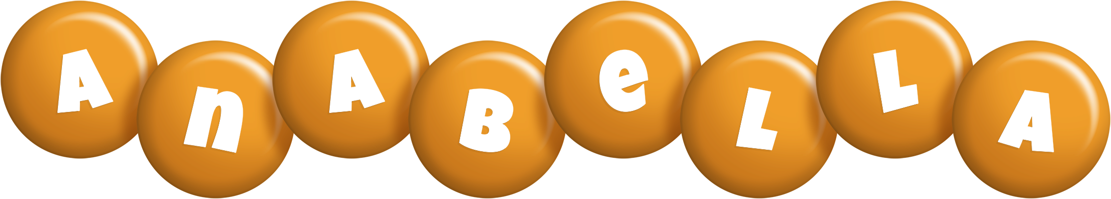 Anabella candy-orange logo