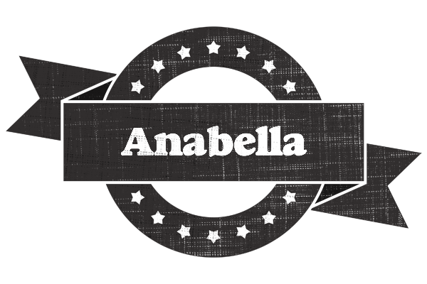 Anabella grunge logo