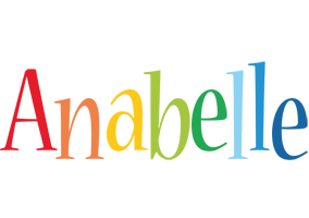 Anabelle birthday logo