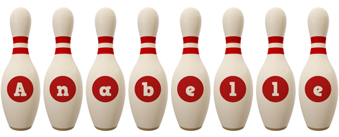 Anabelle bowling-pin logo