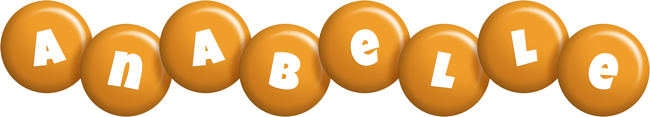 Anabelle candy-orange logo
