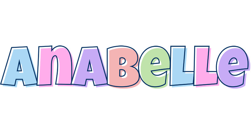 Anabelle pastel logo