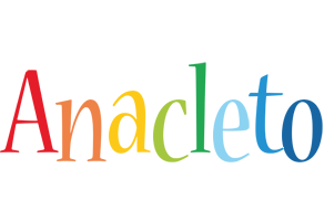 Anacleto birthday logo