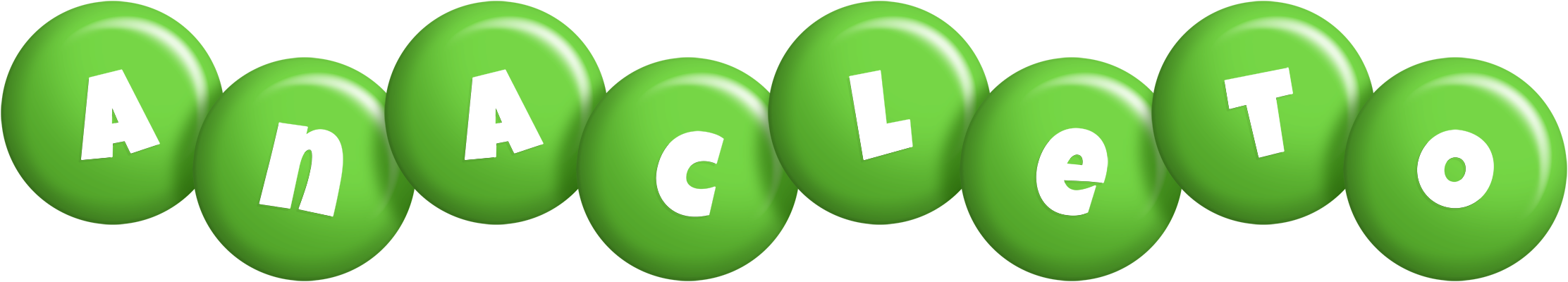 Anacleto candy-green logo