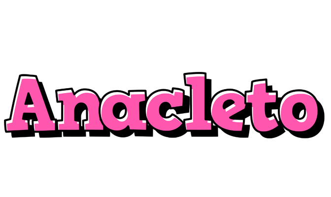 Anacleto girlish logo