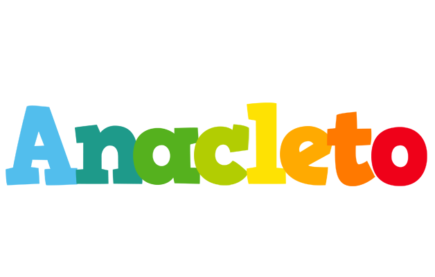 Anacleto rainbows logo