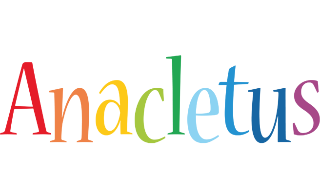 Anacletus birthday logo