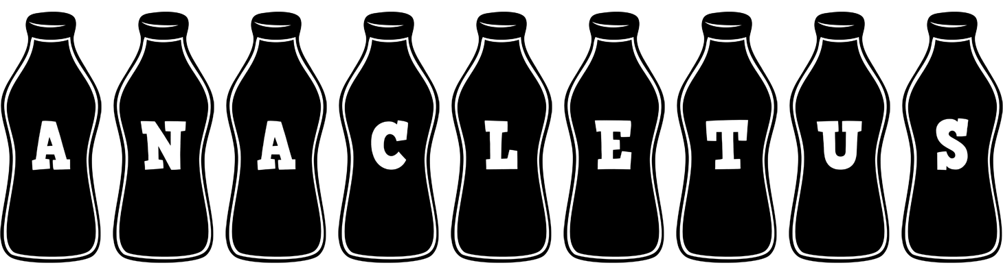 Anacletus bottle logo