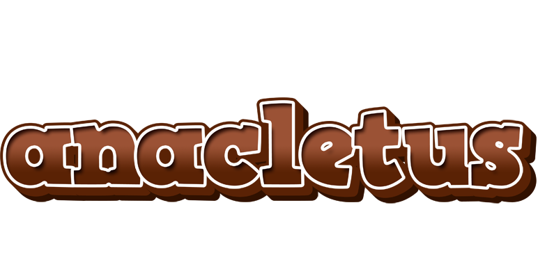 Anacletus brownie logo