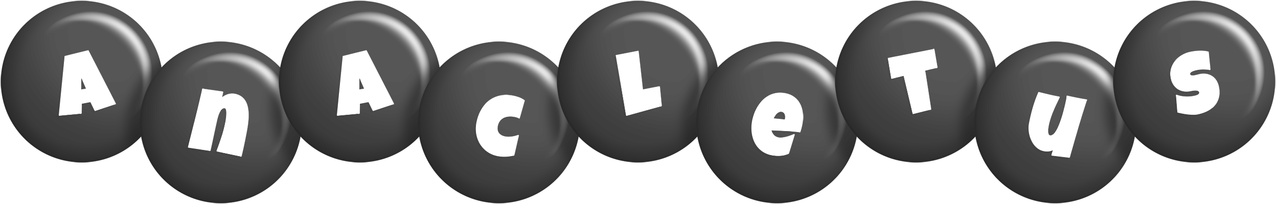Anacletus candy-black logo