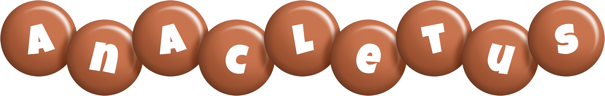 Anacletus candy-brown logo