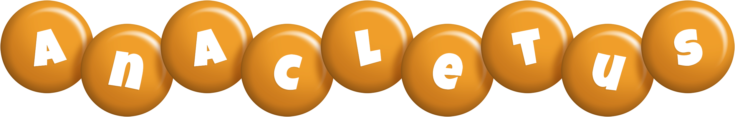 Anacletus candy-orange logo