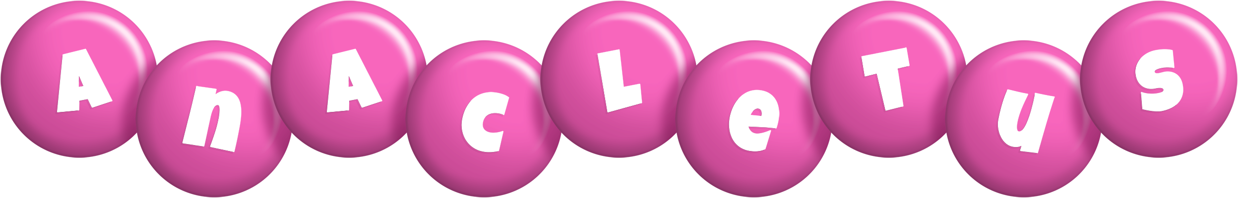 Anacletus candy-pink logo