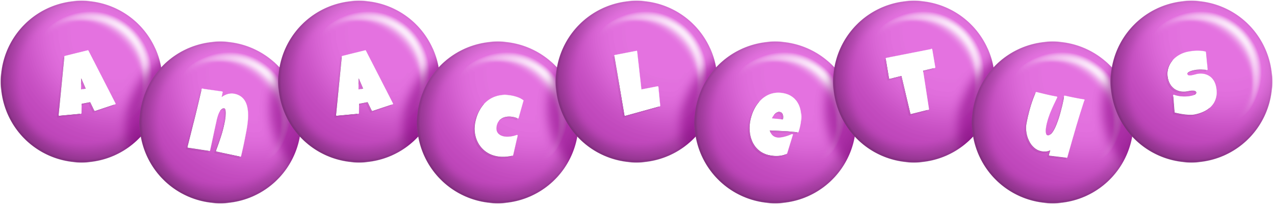 Anacletus candy-purple logo