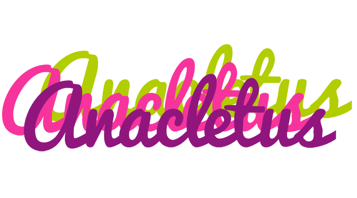 Anacletus flowers logo
