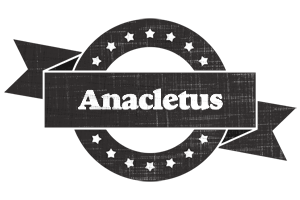 Anacletus grunge logo