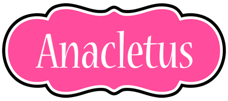 Anacletus invitation logo