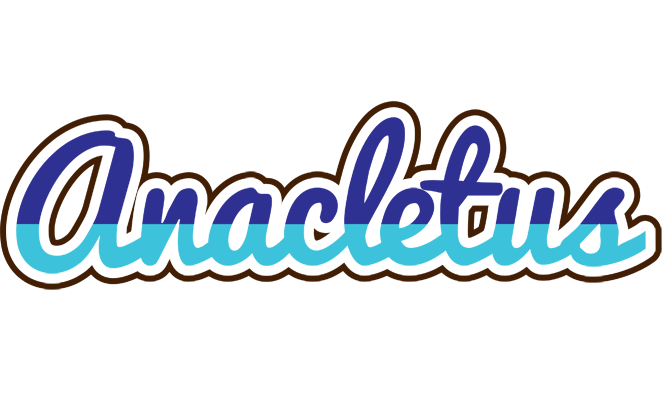 Anacletus raining logo