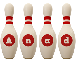 Anad bowling-pin logo