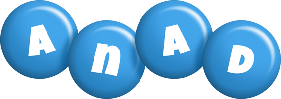 Anad candy-blue logo