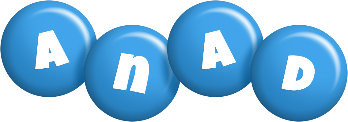 Anad candy-blue logo