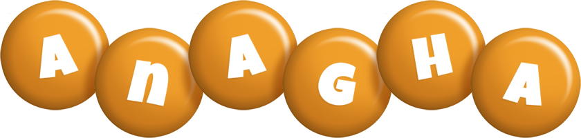 Anagha candy-orange logo