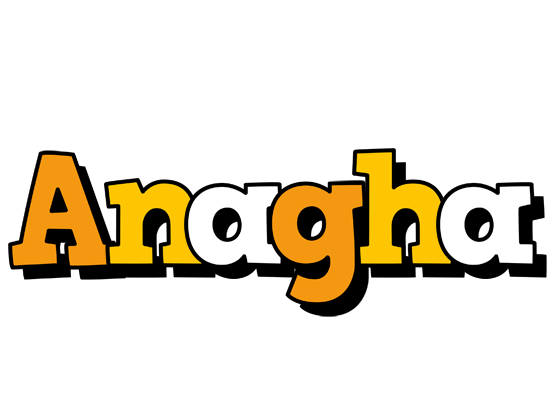 Anagha cartoon logo