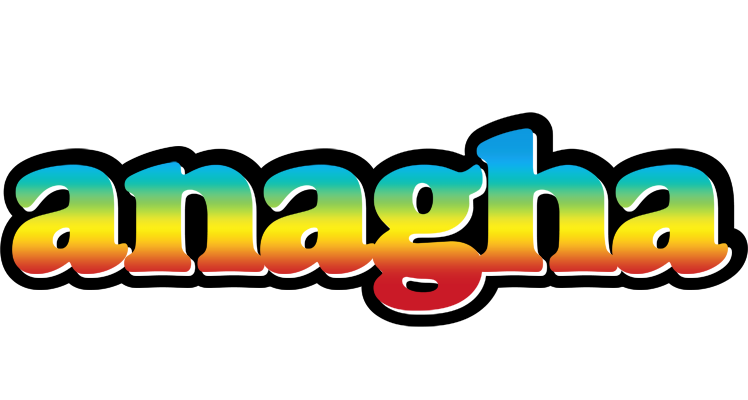 Anagha color logo