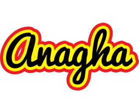 Anagha flaming logo