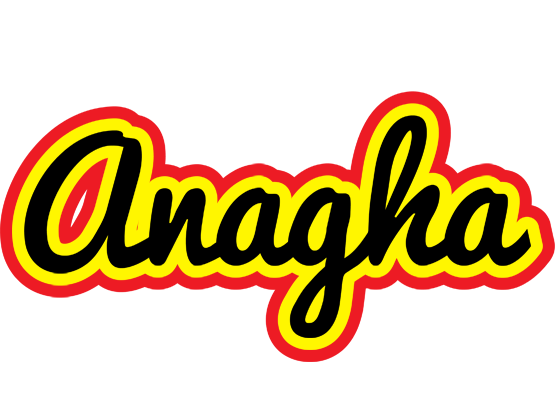 Anagha flaming logo