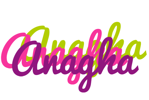 Anagha flowers logo