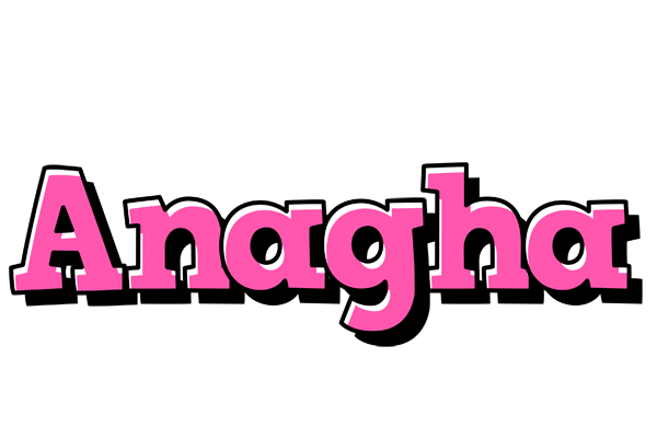 Anagha girlish logo