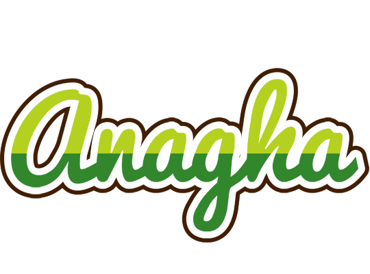 Anagha golfing logo