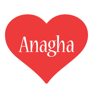 Anagha love logo