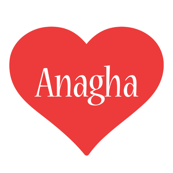 Anagha love logo