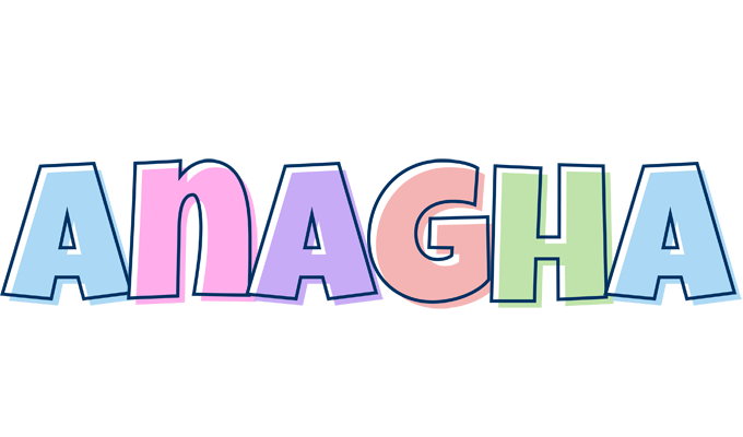 Anagha pastel logo