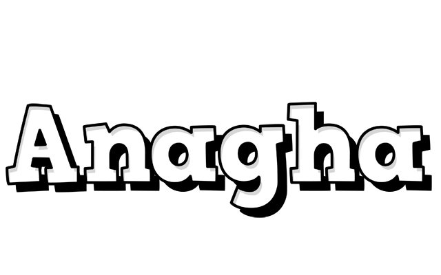 Anagha snowing logo