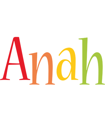 Anah birthday logo