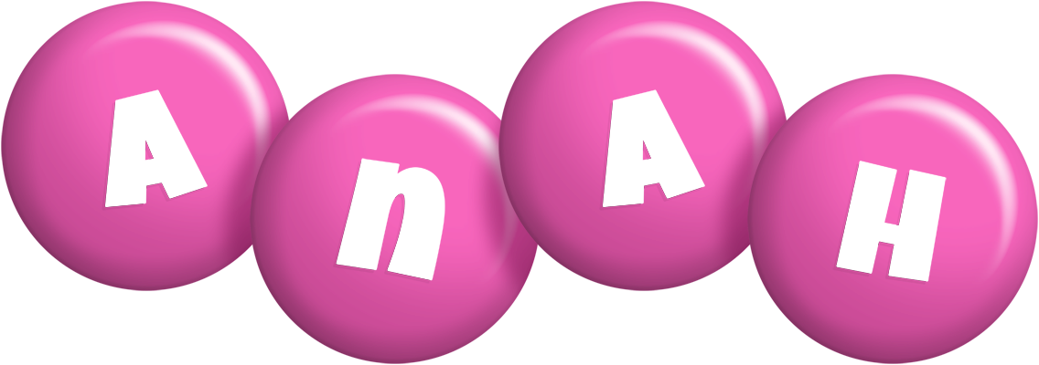 Anah candy-pink logo