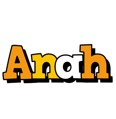 Anah cartoon logo
