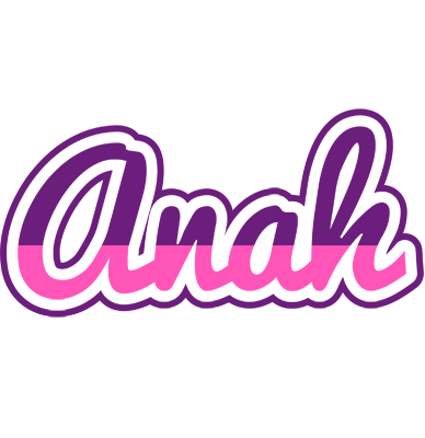 Anah cheerful logo