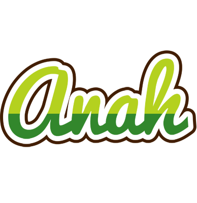 Anah golfing logo