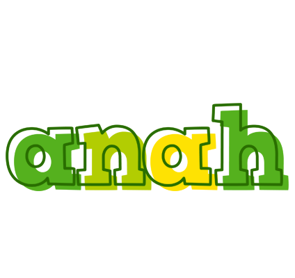Anah juice logo