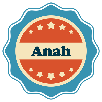 Anah labels logo