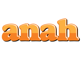 Anah orange logo