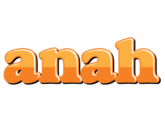 Anah orange logo