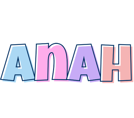 Anah pastel logo