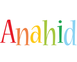 Anahid birthday logo