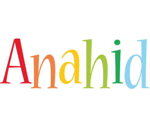 Anahid birthday logo