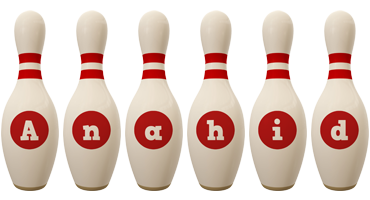 Anahid bowling-pin logo